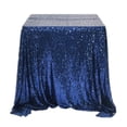 thumbnail image 4 of TIELUTT Round Sequin Tablecloth47.2" Glitter Sequin Sequin Fabric Tablecloth Fabric Tablecloth round Linen Tablecloths Rectangular Table Cloth round Disposable Tablecloth Christmas Disposable Table R, 4 of 4