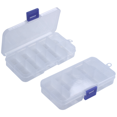 thumbnail image 2 of 6Pcs 10-Slot Portable Plastic Resistors Electronic Component Case Box, 2 of 9