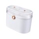 thumbnail image 4 of Caja de almacenamiento perfecl organizadora para el hogar con tapa y asa dos compartimentos para joyería artesanal juguete Estuche de almacenamiento para lazos para el cabello, 4 of 8