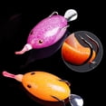 thumbnail image 4 of 6cm/13g Fish Lure Bait Strong Penetration Sharp Vivid Bionic Frog Shape Soft Fish Artificial Bait Fishing Tackle, 4 of 7