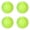 Light Green, variant on 4Pcs Indoor Training Pickleball, Silent PU Practice Ball for Beginners and Professionals, Portable Multiuse Warm-Up Solution for Backyard and Compact Rooms