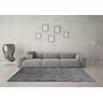 thumbnail image 3 of Ahgly Company Indoor Square Oriental Gray Industrial Area Rugs, 5' Square, 3 of 4