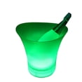 thumbnail image 1 of Yuarrent Cubo de hielo LED de plástico resistente al agua de 5L y 6 colores, barra de discoteca iluminada, champán, whisky, cerveza, cubo, bares, fiesta Barra de herramientas verde Yuarrent JJ16802-03, 1 of 4
