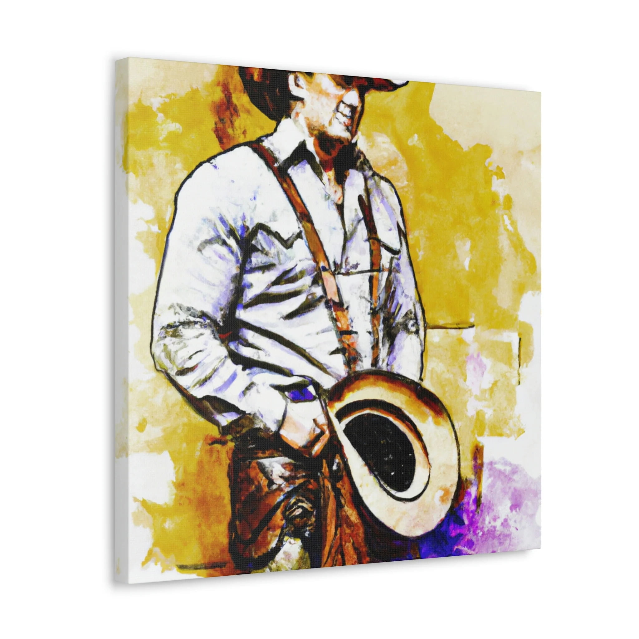 Dark Gun Holster Hues - Canvas