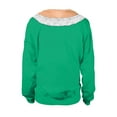 thumbnail image 5 of Sudadera Navideña de Cuello Redondo Para Hombres Y Mujeres, Camisetas Casuales Divertidas Con Estampado Navideño Para Parejas, Blusa de Manga Larga Odeerbi  ODB195747, 5 of 5