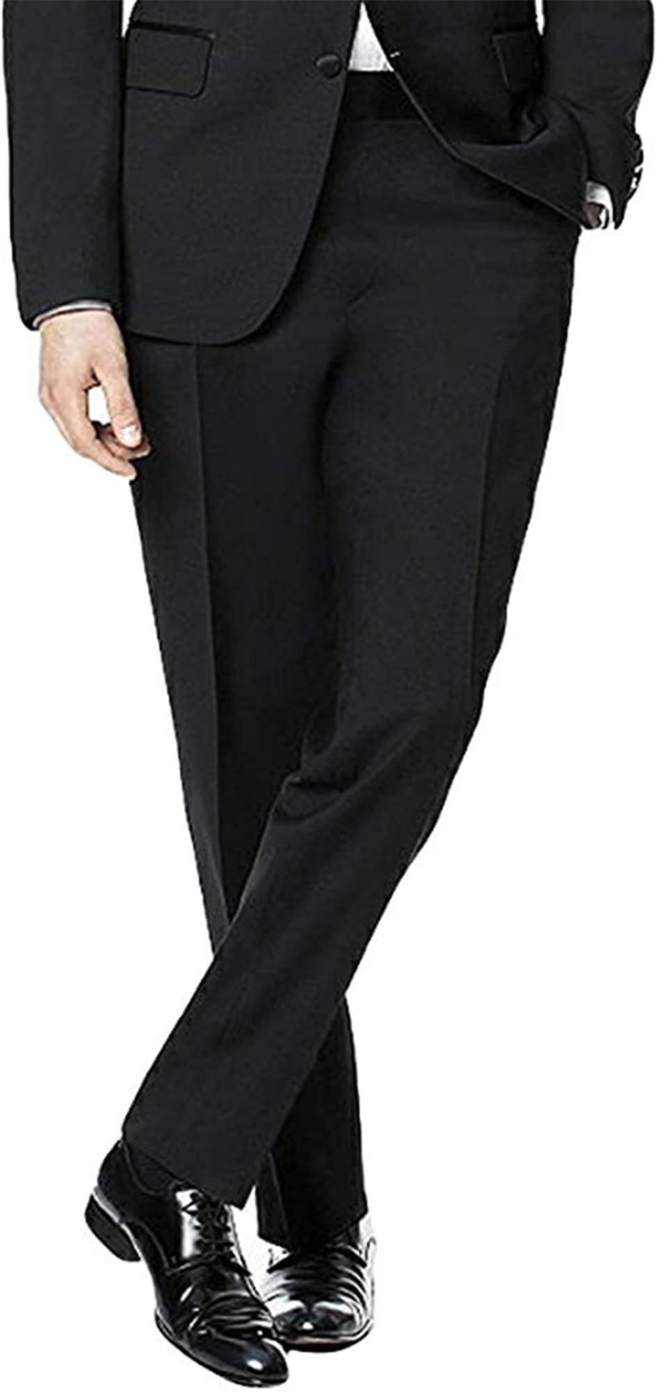 Neil Allyn Mens Flat Front Comfort 