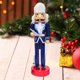 thumbnail image 4 of 36 cm Cascanueces de , Adornos de , Navideño Cascanueces de , Decoración de Temática de Navidad Telescopio Yotijar Soldado Cascanueces, 4 of 9