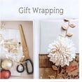 thumbnail image 2 of 10m Gold Leaf Ribbon for Garland, Crafts, Party, Wedding, Home Decor, 2 of 5