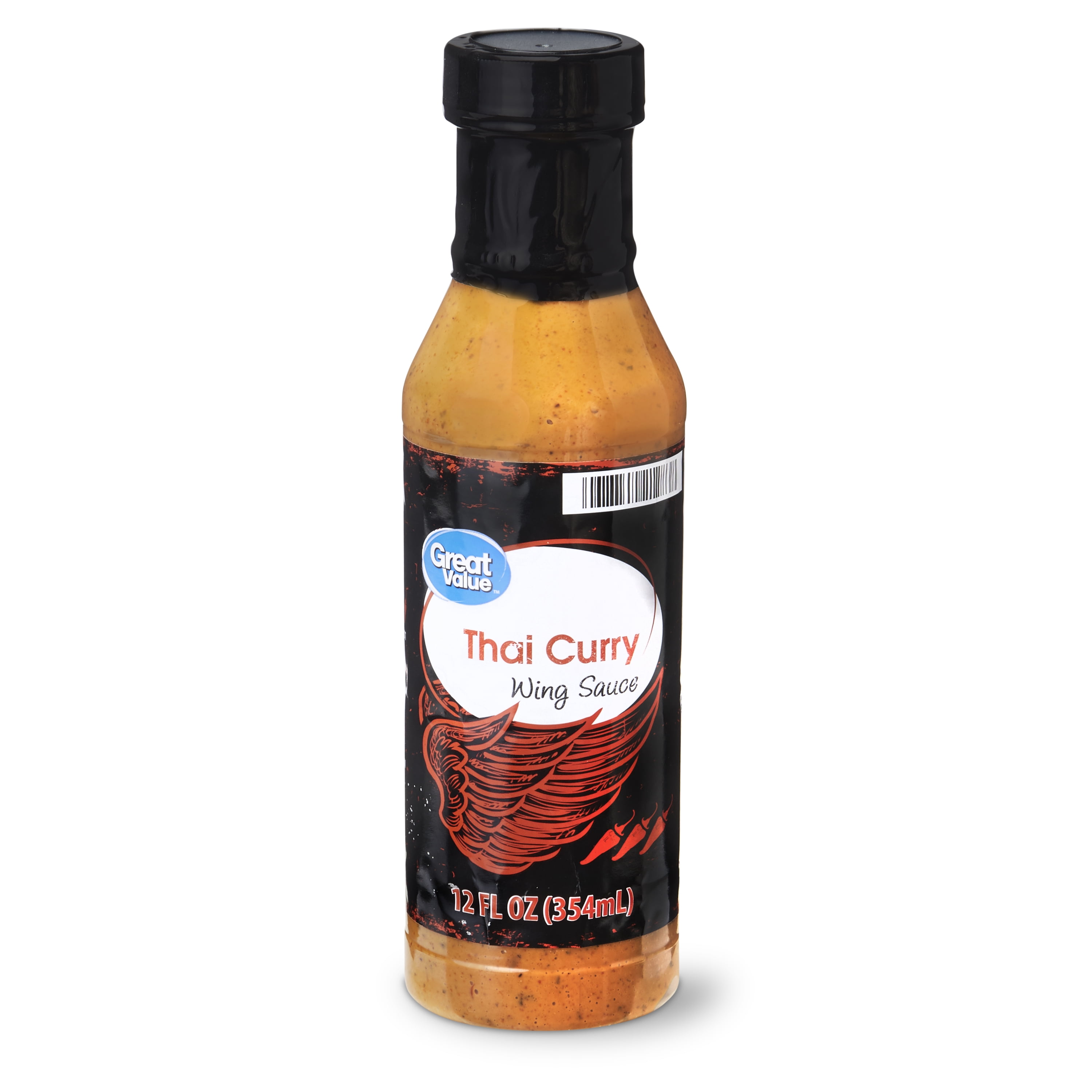 Great Value Thai Curry Wing Sauce, 12 fl oz - Walmart.com