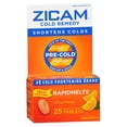 thumbnail image 1 of Suplemento Zicam Cold Remedy Rapidmelts con vitamina C 25 comprimidos, 1 of 1