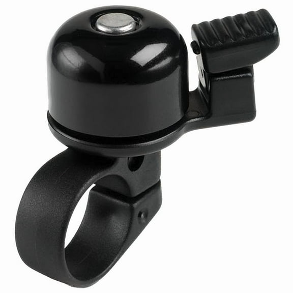 Incredibell Bellini Bell: Black, 28mm (1.1"), for Handlebars 21mm 22.6mm