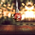 thumbnail image 4 of hirigin Christmas Clear Balls, Christmas Tree Ball Hanging Baubles with LED Lights for Christmas Tree Decorations, 4 of 8