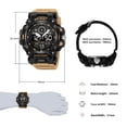 thumbnail image 5 of SKMEI Men's Watches Sports Outdoor Waterproof Military Wrist Watch Date Multi Function Tactics LED Alarm Stopwatch, 5 of 6