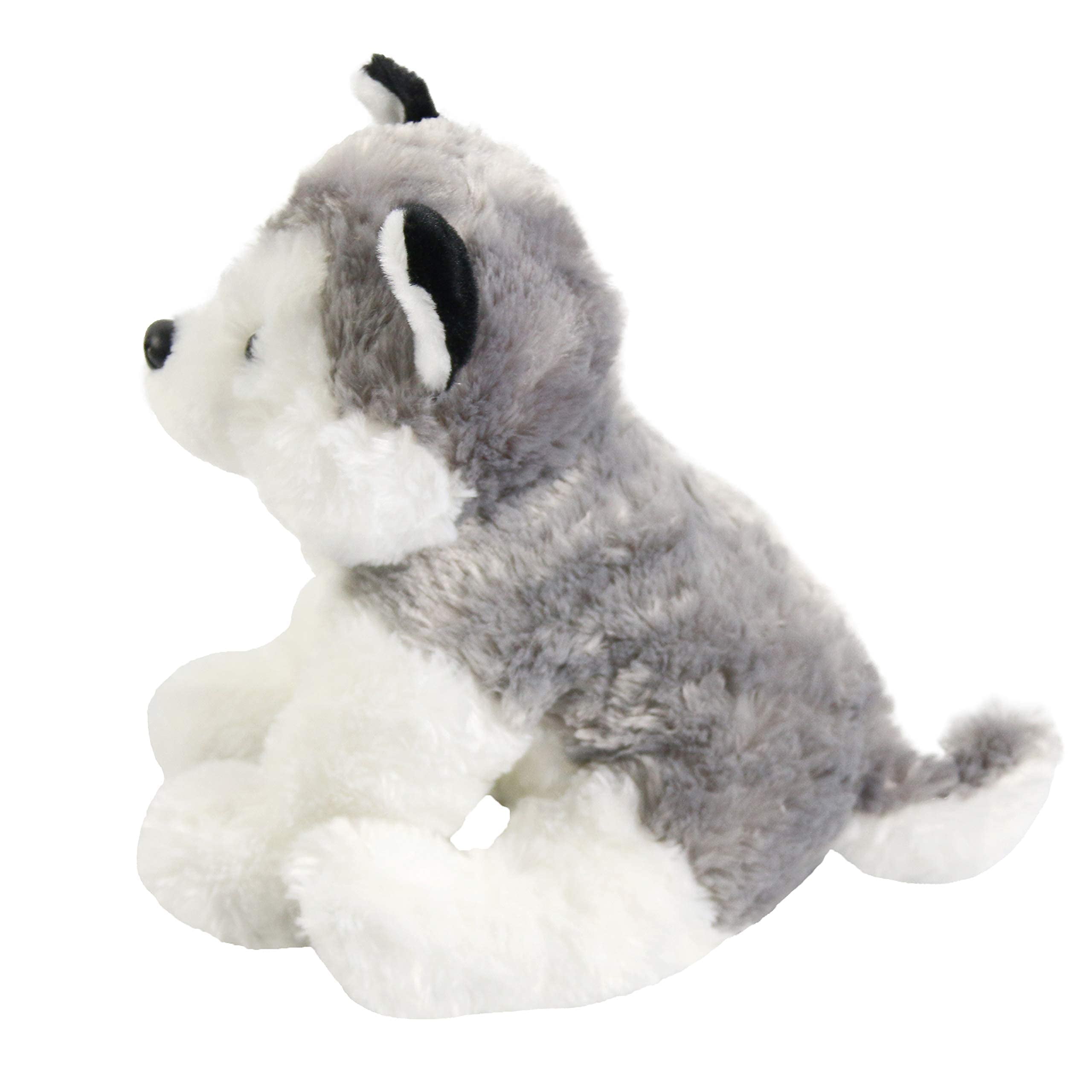  Enhopty 12 Husky Dogs Plush Husky Wolf Stuffed Animal Toys  Puppy Doll Simulation Dog Ornaments Soft Cuddle Adorable Gifts for Girls  Boys Toddlers on Birthday Children's Day : Toys & Games