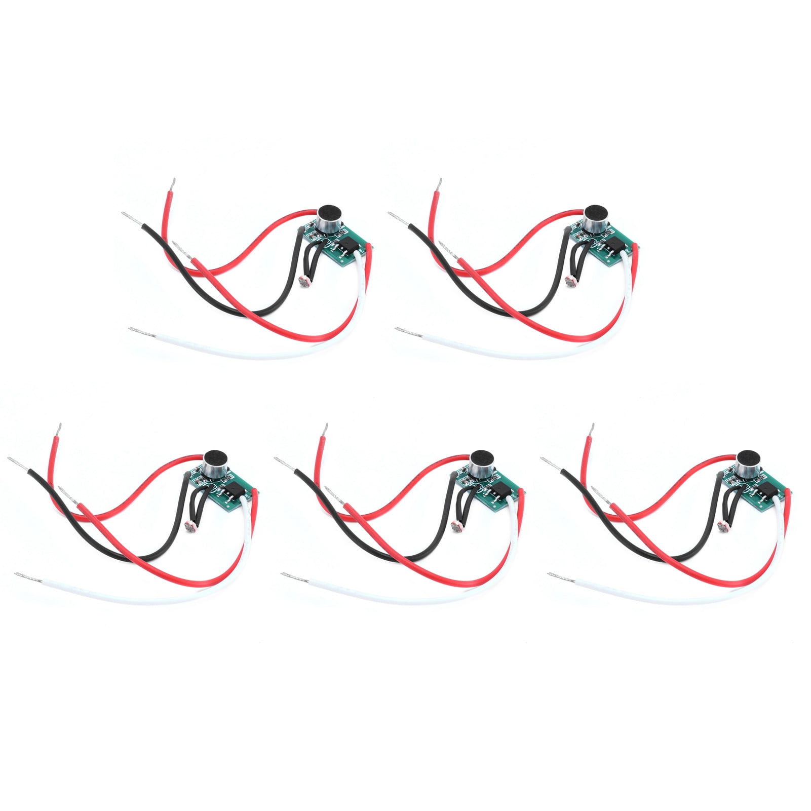 5Pcs Solar Light Sensor Module Sound Control Switch Board DC 3V-30V For Solar Lights, Alarms, Motors