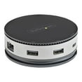 thumbnail image 2 of StarTech.com USB C Multiport Adapter, USB 3.1 Gen 2 10Gbps Type-C Mini Dock with 4K 60Hz HDMI/DisplayPort or 1080p VGA, 75W PD Passthrough, 3-Port USB Hub, GbE, Mobile Docking Station - 75W Power Delivery - Docking station - USB-C 3.1 Gen 2 - HDMI, VGA, DP - 1GbE, 2 of 11