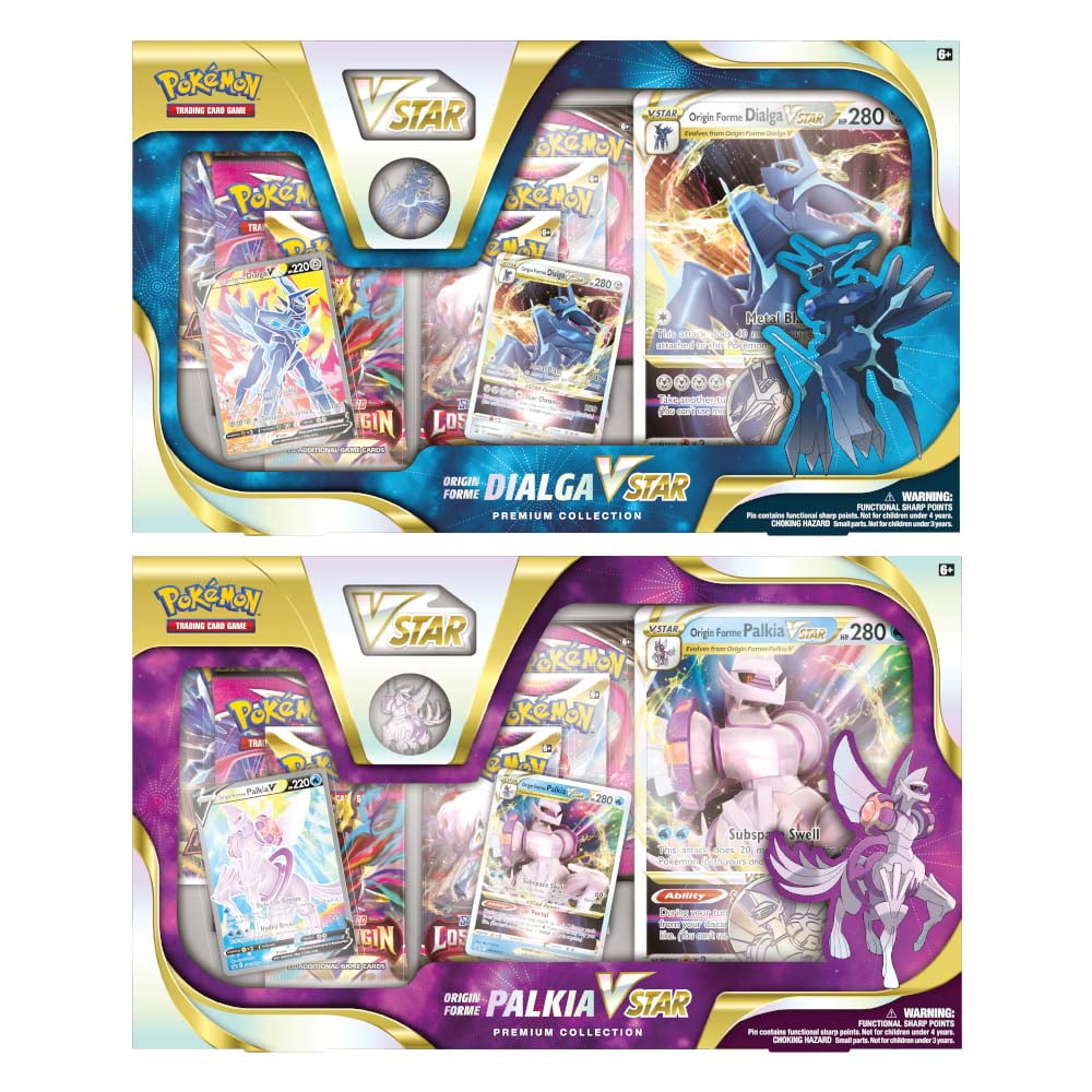 Premium Collection V-ASTRO Dialga / Palkia Origin Forme - English - Pokemon  TCG Pokemon Tcg - AliExpress