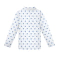 thumbnail image 5 of CCRFTGI Polo Shirts for Kids Girls Size 7 School Uniform Polka Dots Shirt Athletic Tennis Button Up Collared Polo Lightweight Quick Dry Summer Tops Light Blue 13-14 Years, 5 of 5