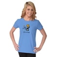 thumbnail image 3 of BBQ Exploding Fire Unlucky Grilling Women's T Shirt Ladies Tee Brisco Brands S, 3 of 6