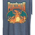 thumbnail image 3 of Pokémon - Charizard Collegiate -  Women's Short Sleeve Graphic T-Shirt, 3 of 5