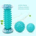 thumbnail image 4 of Juego de bolas de masaje material TPE rodillo de cacahuete duradero elástico bola de masaje de masaje estimulante para masaje muscular para Fitness ANGGREK Otros, 4 of 8
