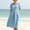 a1000_Light Blue, variant on Womens Long Sleeve Midi Dresses Tunic Cotton and Linen Dresses Party V-Neck,Lightweight Solid Color Dress for Ladies Outfits