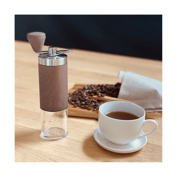 Manual Coffee Bean Grinder with Adjustable Coarseness Capacity Coffee Grinder for Drip Coffee Espresso French Press