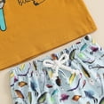 thumbnail image 5 of Okbabeha Toddler Baby Boy Girl Summer Clothes Daddy's Fishing Buddy Tee Shirt+Shorts Set Fishing Outfit 6 9 12 18 24Month 2t 3t, 5 of 7
