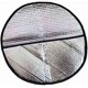 thumbnail image 2 of Parasol para volante de coche, protección solar UV con elementos reflectantes de seguridad (diámetro de 43 cm), 2 of 5
