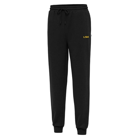 Men's Antigua Black LSU Tigers Idol Jogger Pants