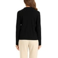 thumbnail image 3 of INSPIRE CHIC Women's Button Front Cropped Cardigan Casual Work Sweater Blazer Jacket, 3 of 5