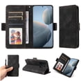 thumbnail image 1 of Funda GANGXUN para Xiaomi 14T Pro con diseño acolchado elegante, cuero PU, protección total y ajuste preciso, 1 of 5