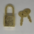 thumbnail image 1 of Cerradura cuadrada de aleación de zinc, cerradura de papelería, cerradura de hardware, cerradura de diario, cerradura abierta, cerradura pequeña, 1 of 1