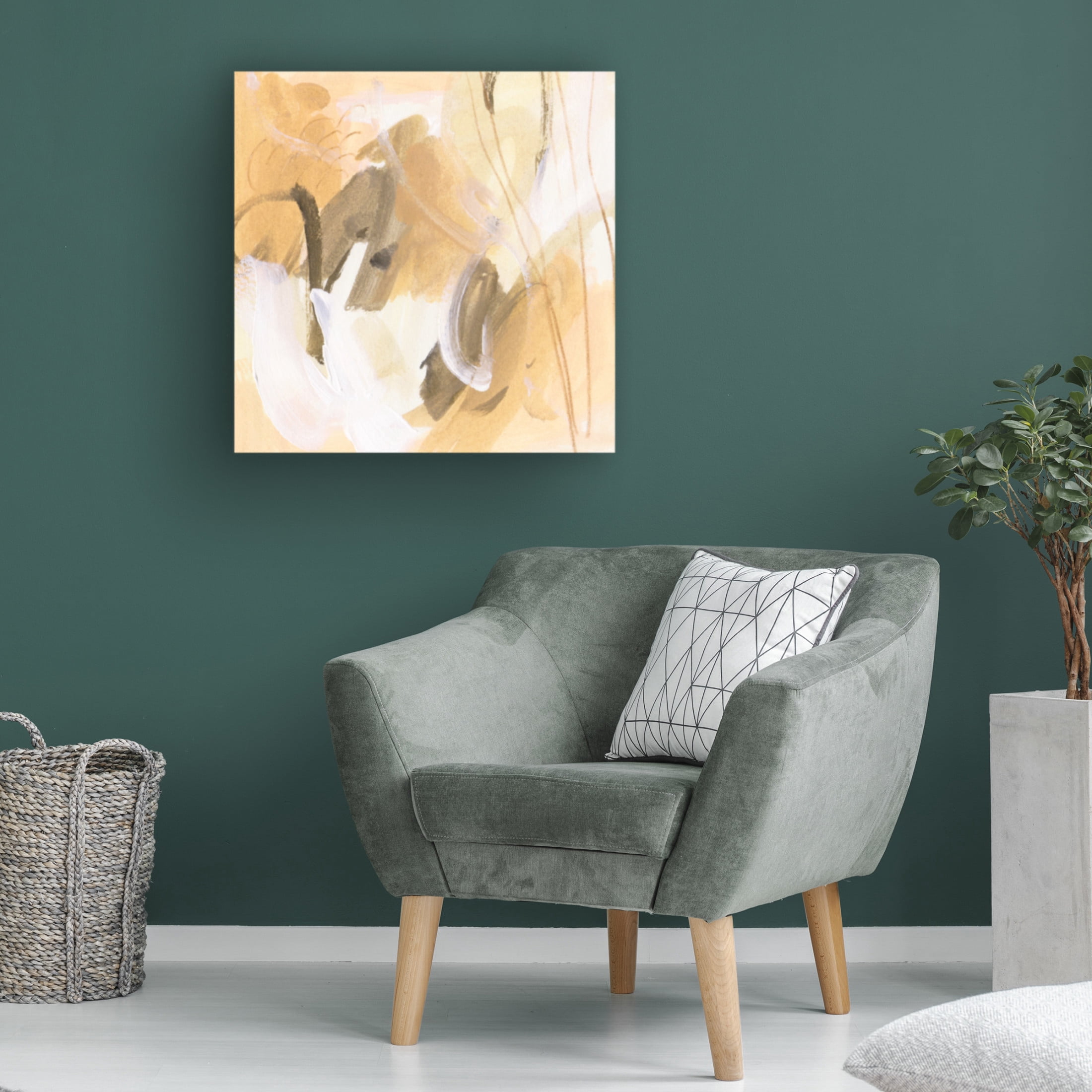 Canvas Wall Art - Melissa Wang 'Lost in Autumn III' Wall Art for Living Room, Bedroom, or Office Décor by Trademark Fine Art - 18 x 18 Inches