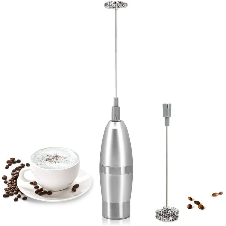 Milk Frother Handheld, Original Foam Maker for Lattes, Automatic Whisk  Drink Mixer for Coffee, Mini Electric Foamer Cappuccino, Macchiato, Hot