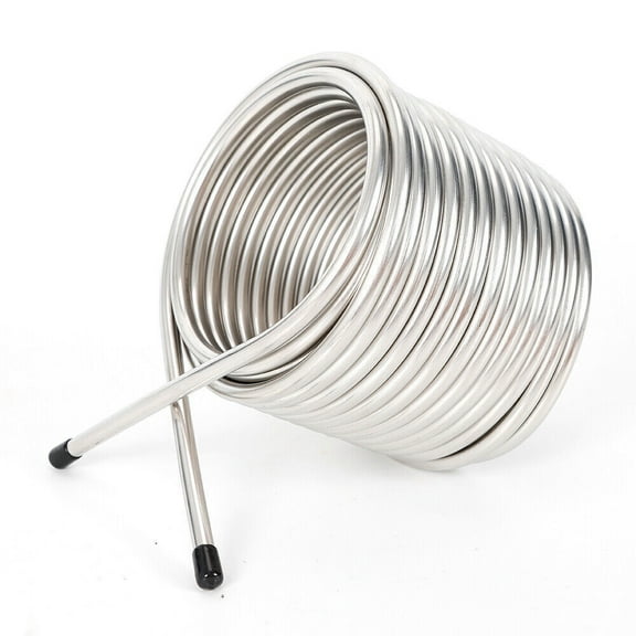 Stainless Steel Wort Chiller Cooling Coil Pipe Brewing Beer Immersion Home