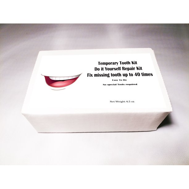 Temporary Tooth Kit Do it Yourself Repair Kit Dental Fix Missing up to