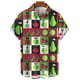 thumbnail image 3 of Camisas hawaianas de verano con estampado de frutas tropicales para hombre, blusas casuales de manga corta de gran tamaño a la moda para playa hawaiana para mujer, 3 of 5