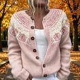 thumbnail image 4 of Halloween Sweater for Women Knit Cardigan Sweater Baggy Sweater Chunky Cardigan Sweaters Fuzzy Cardigan Winter Sweaters Light Weight Cardigan Plus Size Cardigan Thick Cardigan, 4 of 4