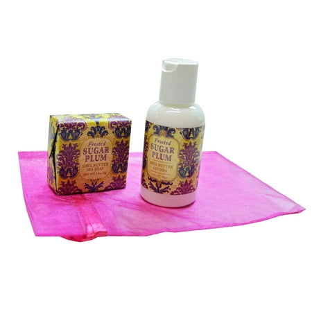 Greenwich Bay - Lotion & Soap Gift Bag Set - Frosted Sugar
