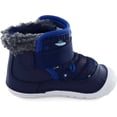 thumbnail image 2 of Stride Rite Unisex-Child Soft Motion Channing First Walker Shoe Infant 0-12 Months 3 Infant Grey/Navy, 2 of 8