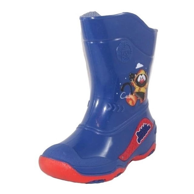Bota Lluvia Niño Bubble Gummers Burbujas 15-21 Marino/rojo azul marino 21
