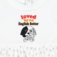 thumbnail image 4 of Inktastic English Setter Dog Girls Baby Dress, 4 of 5