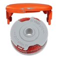 thumbnail image 1 of Double Autofeed Spool & Line & Spool Cap Cover For Flymo Strimmers & Trimmers For Cordless Grass Lawn Mower Replacement Tool, 1 of 5