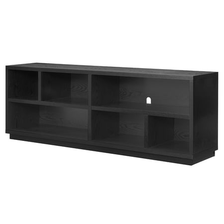 Camden&Wells - Bowman TV Stand for TVs Up to 75" - Black Grain