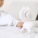 thumbnail image 1 of Ventilador de escritorio giratorio perfecl USB Blanco Ventilador de escritorio giratorio, 1 of 8