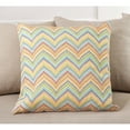 thumbnail image 4 of Saro Chevron Zig Zag Indoor/Outdoor Throw Pillow, 4 of 4
