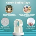 thumbnail image 3 of Clear Carton Sealing Tape, 2 Mil Acrylic Adhesive, 24 Rolls, 3 in x 55 yd, 3 of 6