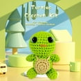 thumbnail image 6 of Beginner Turtle Crochet Kit - Cute Animal,Crochet Kits for Kids and Adults, Crochet Kit for Beginners with Step-by-Step Video Tutorials, Bundle Includes Yarn, Hook, Needles, Accessories, 6 of 8