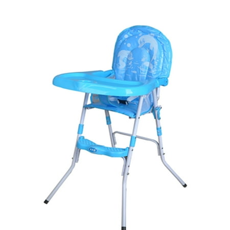 HALLOLURE Fold High Chair with 3-Position Tray, 3-in-1 Eat & Grow Convertible High Chair For Baby / Infants /